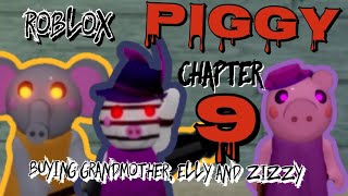 ROBLOX Piggy Chapter 9  New City Map and Buying Grandmother Elly and Zizzy Skins [upl. by Monro]