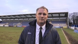 20180217  Farnborough vs Biggleswade Town  Spencer Day Interview [upl. by Monro]