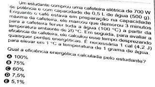 ENEM 2024  Questão da Cafeteira Anulada [upl. by Micah126]