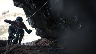 Via Ferrata on a Mountain Bike  DOLOMITES  MISSION EP4  Kilian BRON [upl. by Darrow]