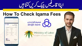 How to Check Iqama Fees 2023  How to Check Maktab Amal Fees 2023  Iqama Fees Kesa Check Karen [upl. by Lahcim]