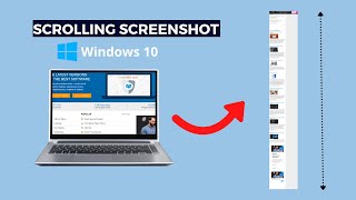 How to Take a Scrolling Screenshot in Windows 10  Full page Screenshots [upl. by Annauqal658]