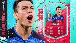 FUT BIRTHDAY LOZANO PLAYER REVIEW  87 FUT BIRTHDAY LOZANO REVIEW  FIFA 20 Ultimate Team [upl. by Marna]