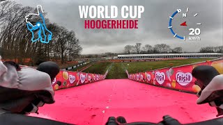 Cyclocross GoPro lap UCI World Cup Hoogerheide 🇳🇱 2024 4K [upl. by Aurea842]