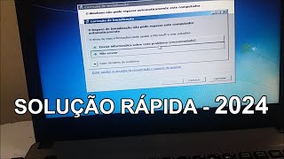 Correção de Inicialização Windows 7  Como Resolver 2021 [upl. by Aicatsan585]