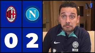 IL NAPOLI PASSA A SAN SIRO MILANISTI CHIEDETEMI SCUSA PAVLOVIC È UN PIPPONE MILANNAPOLI 02 [upl. by Waterer775]