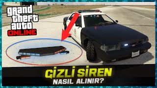 GTA ONLINE  GİZLİ POLİS LAMBASI ALMA YÖNTEMİ Stanier LE Cruiser [upl. by Eirruc]