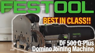 Festool DF 500 QPlus Domino Joining Machine In Systainer  576416 [upl. by Retnyw104]