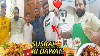 dawat preparation for susral 2024  Susral dawat vlog  Subhan kamran vlogs [upl. by Thanasi]