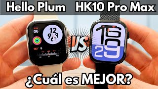 💥 HK10 Pro Max vs Hello Plum ¿Cuál SERIES 10 es MEJOR ¡Comparativa COMPLETA [upl. by Eisteb]