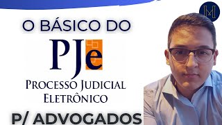 ✅O básico do PJE atual que você PRECISA SABER para ADVOGAR Tutorial e passo a passo do PJE em 2023 [upl. by Swarts]