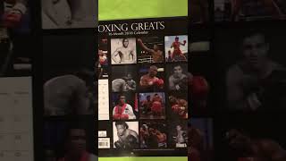 2018 boxing calendar is for sale boxing boxeo sugarrayleonard floydmayweather miketyson [upl. by Novar]