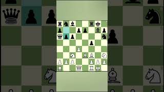 Brilliant Rook amp Knight Sacrifice 🤫 chess chessgame viralvideo [upl. by Nuhsed]