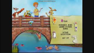 The Magical World Of Winnie the Pooh Little things Mean A Lot DVD Menu Walkthrough [upl. by Annelak880]