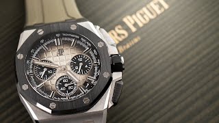 Audemars Piguet 26420SOOOA600CA01 43mm Royal Oak Offshore Watch [upl. by Kabab]