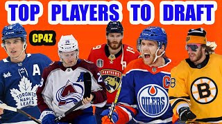 NHL Fantasy Hockey Top Players to Draft 2023  2024 [upl. by Acey]