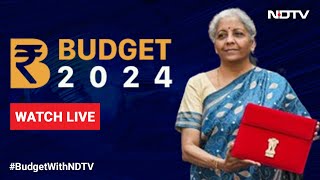 Nirmala Sitharaman Budget Speech Highlights  Budget 2024  Budget  Union Budget  NDTV 24x7 Live [upl. by Eugaet868]