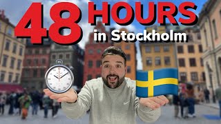 48 hours in Stockholm  Excellent European city break Stockholm Vlog [upl. by Tillfourd832]