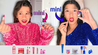 mini SIZE PREPPY MAKEUP amp SKINCARE ROUTINE [upl. by Wearing914]