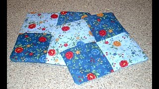 Sew Overlapping Potholders [upl. by Bensky640]