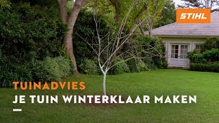 Je tuin winterklaar maken  STIHL Tuintips [upl. by Ttayh309]