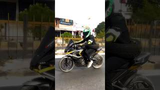 Installed MRF Tyre 15060 r17 ⚠️🧨🔥 viral rs200cc rs200rider automobile mrf mrftyre [upl. by Gow]