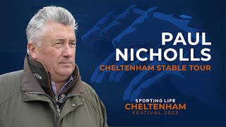 Paul Nicholls My Cheltenham Festival team 2023 [upl. by Bj453]