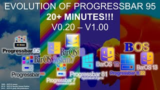 Progressbar95 The EVOLUTION OF PROGRESSBAR95 20 Minute Video [upl. by Ainar]