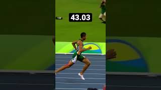 Usain bolt react on 400m runner  he was shocked  olympic [upl. by Emsmus]