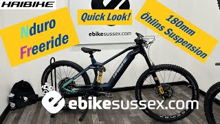 Haibike Nduro 8 Freeride Quick Look [upl. by Ecnav778]