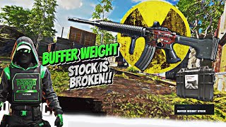 THE NEW BUFFER WEIGHT STOCK IS SO BROKEN  bo6 blackops blackops6 [upl. by Arikahs]