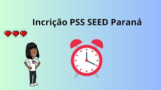 Inscrição PSS [upl. by Krys]