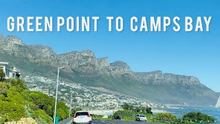 Green Point to Camps Bay  Cape Town  South Africa  4K [upl. by Ainoyek551]