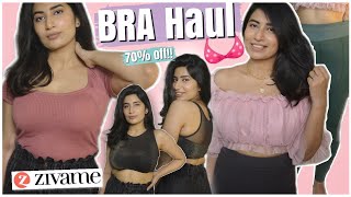 BEST Bra for HEAVY Bust  ZIVAME try on haul 70 off [upl. by Anigroeg771]