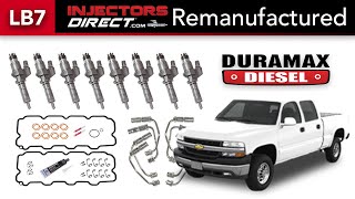 LB7 Injector Replacement Kit Remanufactured Duramax 200120045 [upl. by Siger]