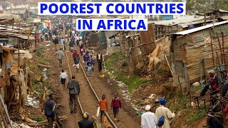 Top 10 Poorest Countries in Africa 2021 [upl. by Anirehc]