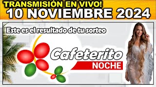 CAFETERITO NOCHE Resultado CAFETERITO NOCHE del DOMINGO 10 de noviembre de 2024 [upl. by Tildie394]