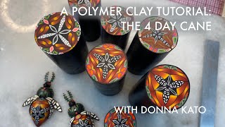 A Polymer Clay Tutorial The 4 Day Millefiori Cane [upl. by Longerich46]