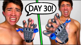 HAND GRIP STRENGTHENER  30 DAY RESULTS [upl. by Enyrhtak171]