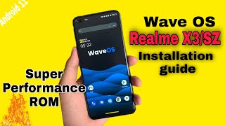 How to flash Wave os in Realme X3  Best custom rom for Realme X3  Super performance rom🔥🔥 [upl. by Anyah]