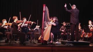 Handel  Harp Concerto in B flat Major Morgan Mackenzie Short 2014 Young Artist Concerto Winner [upl. by Omissam]