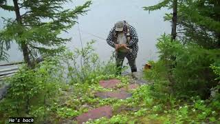 Day In Newfoundland Bush Trouting [upl. by Benioff447]