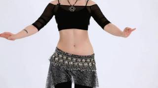 How to Do Hip Lifts amp Basic Shimmy  Belly Dancing [upl. by Enelime235]