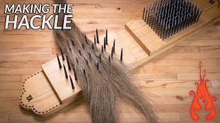 Making the hackle Growing 1 m² of FLAX part 4 [upl. by Claribel950]