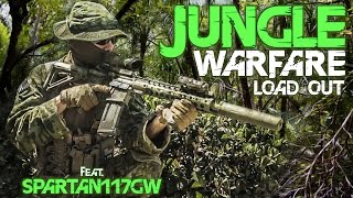 Jungle Warfare Loadout Ft Spartan117GW  Multicam Tropic Krytac CRB Greg Wong  AirsoftGIcom [upl. by Inger]