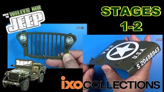 Build the IXO Collections Willys MB Jeep Stages 1 amp 2 [upl. by Ciro]