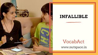 Infallible Meaning amp Pronunciation  English Vocabulary  VocabAct [upl. by Lleoj]