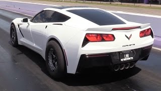 ProCharged C7 Corvette  8 Second Pass [upl. by Eirret]