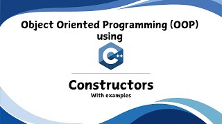 OOP using C  Constructors  Urdu  Hindi [upl. by Jessika]