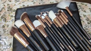 Zoeva Makeup Brushes Review  Unboxing  Daraz Makeup Brushes daraz brush zoeva [upl. by Imled]